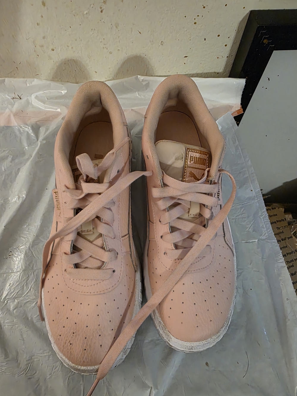 Puma Women's Blush Pink Low-Top Sneakers